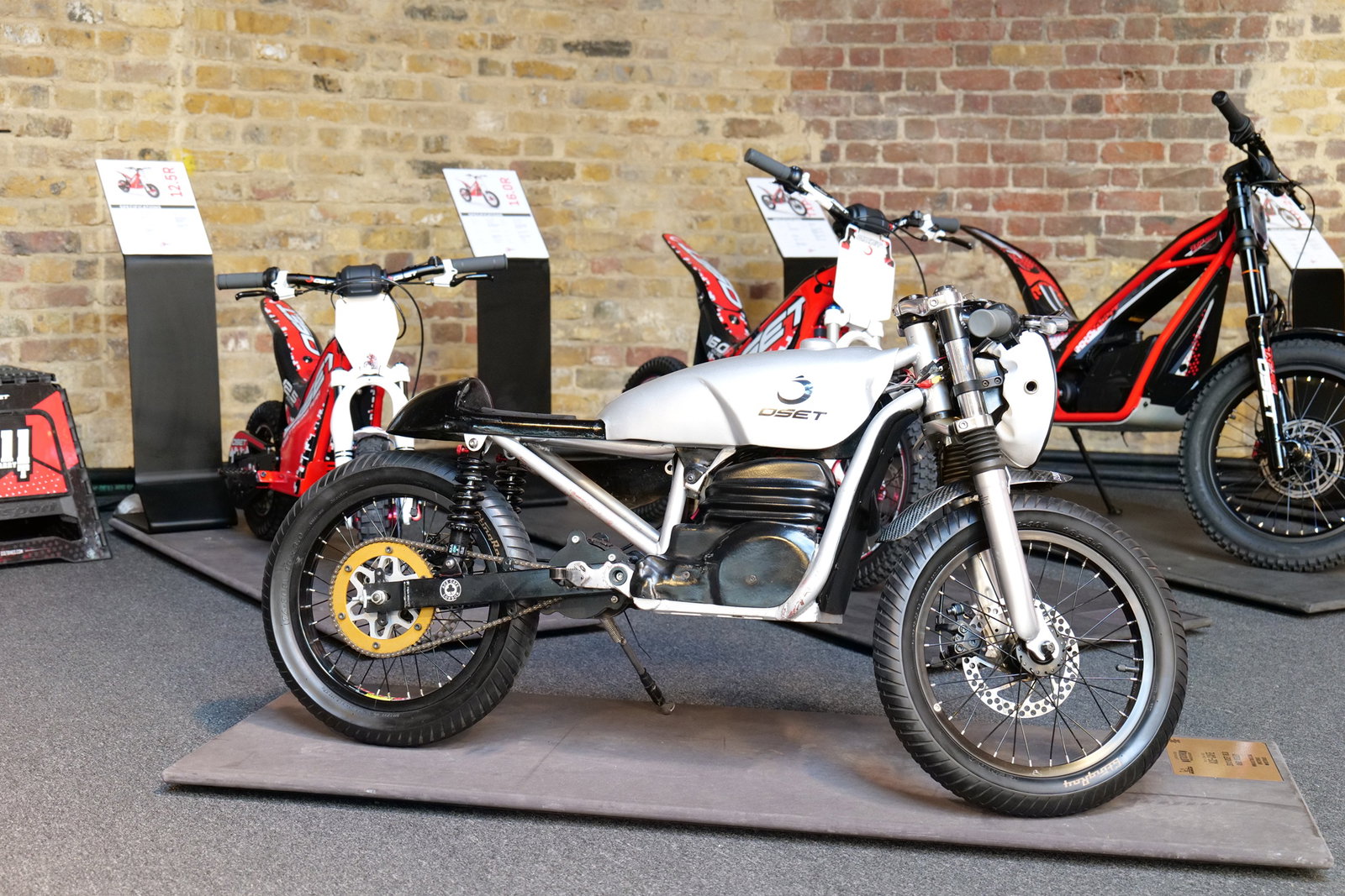 A Custom Oset Cafe Racer at Bike Shed Moto Show
